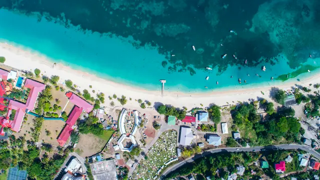 Grand Anse Beach, Grenada, photographed by Hugh Whyte
